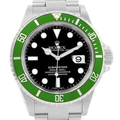 rolex green bezel 50th anniversary.